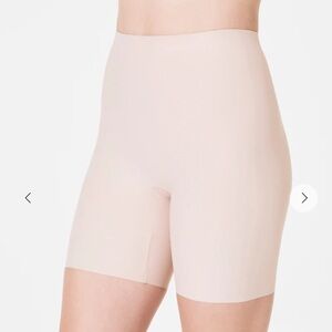 SPANX 3X nude high waisted shorts shape wear